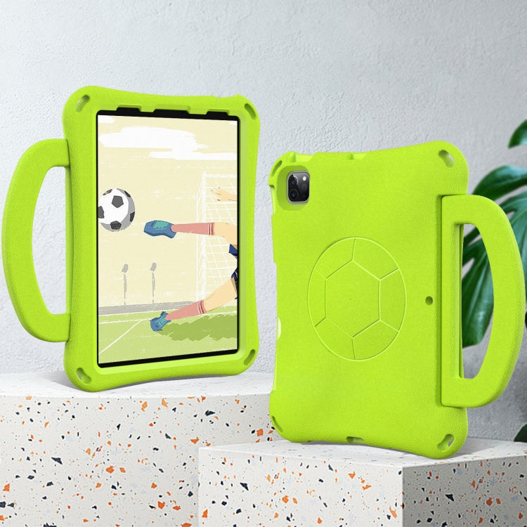 For iPad Pro 11 2025 / 2024 Handle Football Shaped EVA Shockproof Tablet Case