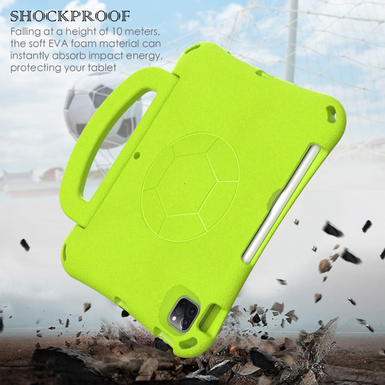 For iPad Pro 11 2025 / 2024 Handle Football Shaped EVA Shockproof Tablet Case