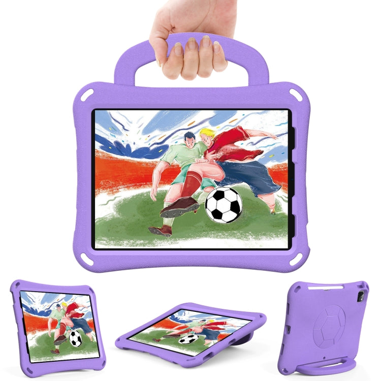 For iPad Pro 11 2025 / 2024 Handle Football Shaped EVA Shockproof Tablet Case