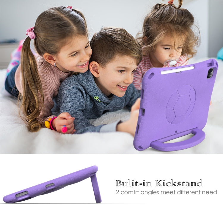 For iPad Pro 11 2025 / 2024 Handle Football Shaped EVA Shockproof Tablet Case