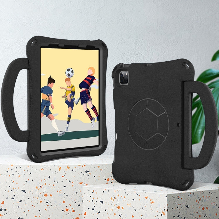 For iPad Pro 11 2025 / 2024 Handle Football Shaped EVA Shockproof Tablet Case