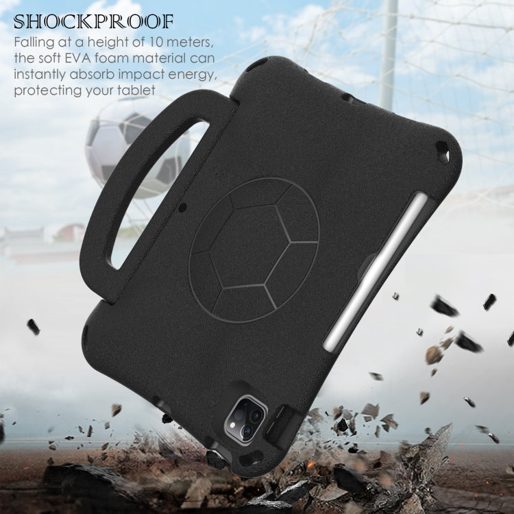For iPad Pro 11 2025 / 2024 Handle Football Shaped EVA Shockproof Tablet Case