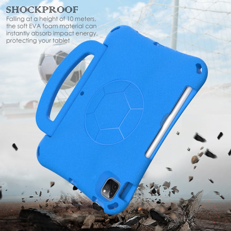 For iPad Pro 11 2025 / 2024 Handle Football Shaped EVA Shockproof Tablet Case
