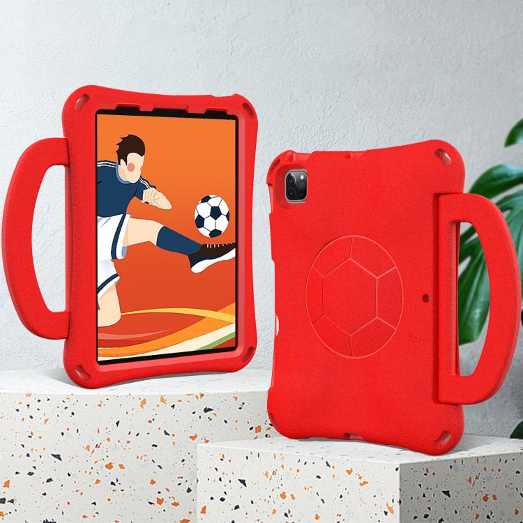 For iPad Pro 11 2025 / 2024 Handle Football Shaped EVA Shockproof Tablet Case