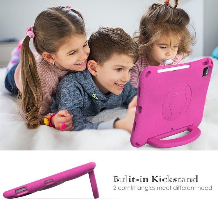 For iPad Pro 11 2025 / 2024 Handle Football Shaped EVA Shockproof Tablet Case