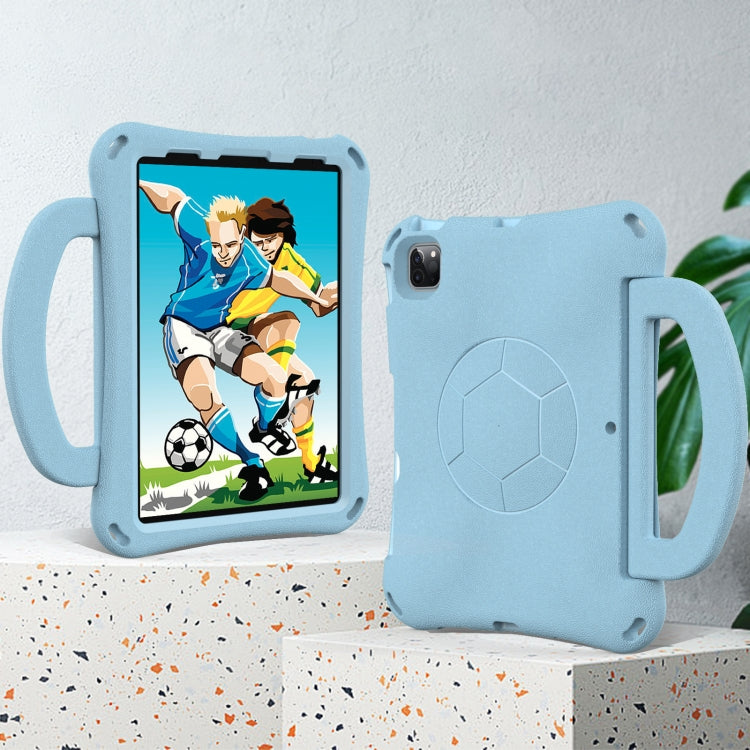 For iPad Pro 11 2025 / 2024 Handle Football Shaped EVA Shockproof Tablet Case