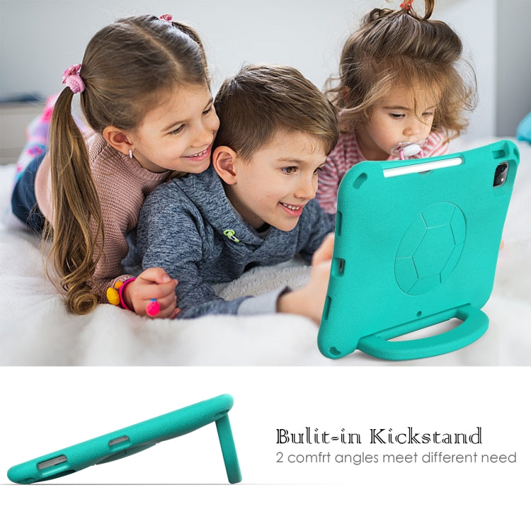 For iPad Pro 11 2025 / 2024 Handle Football Shaped EVA Shockproof Tablet Case