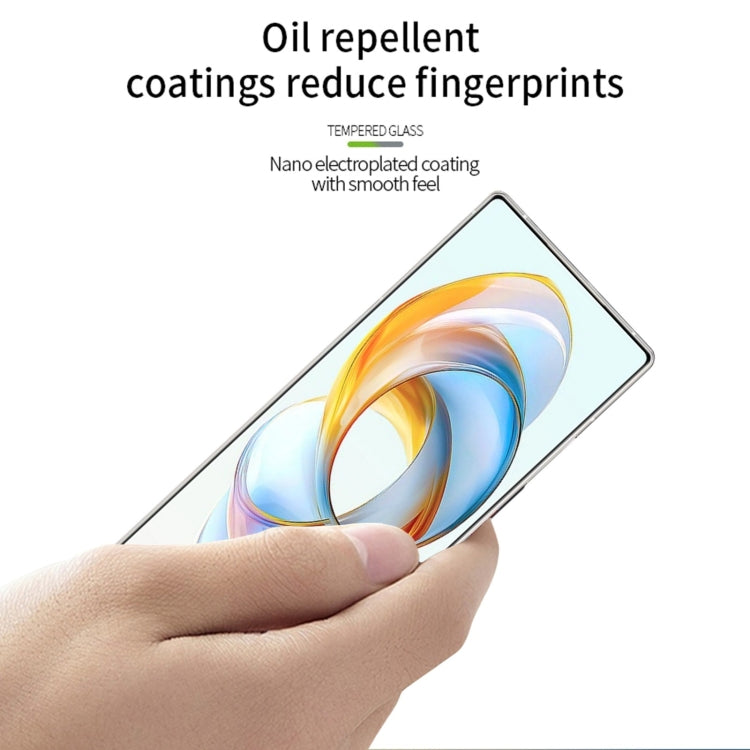 For ZTE nubia Z70 Ultra MOFI 9H 2.5D Full Screen Tempered Glass Film - Black