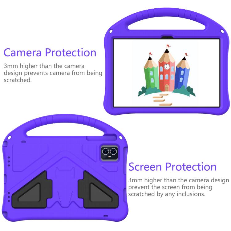 For T-Mobile Revvl Tab 2 2025 EVA Shockproof Tablet Case with Holder