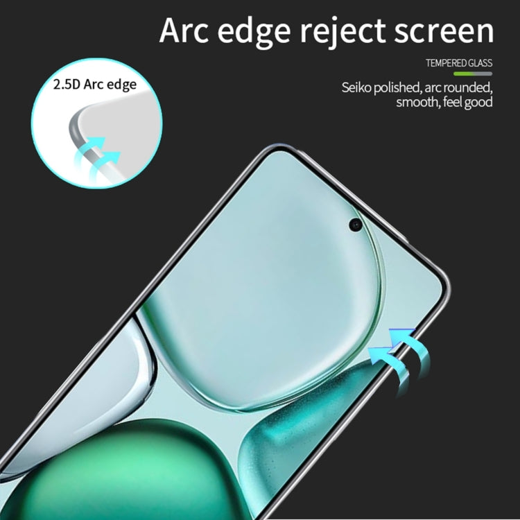 For Honor X9c Smart MOFI 9H 2.5D Full Screen Tempered Glass Film - Black