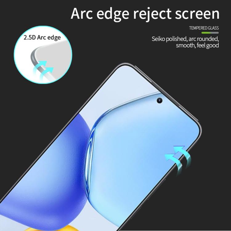 For Honor X60 GT MOFI 9H 2.5D Full Screen Tempered Glass Film - Black