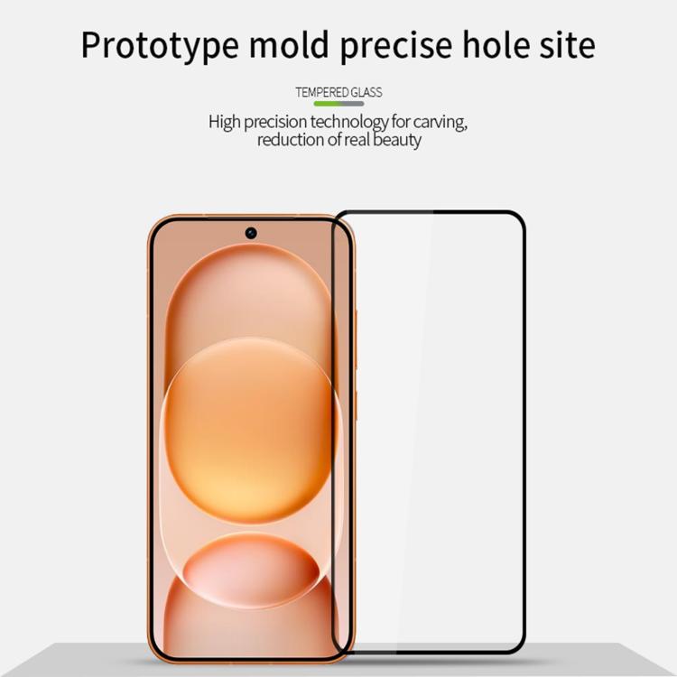 For Honor Magic8 Pro Air Unlock MOFI 9H 2.5D Full Screen Tempered Glass Film - Black