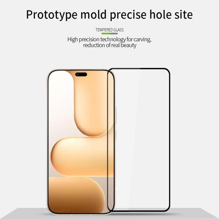 For Honor 600 Lite Global / X80i MOFI 9H 2.5D Full Screen Tempered Glass Film - Black