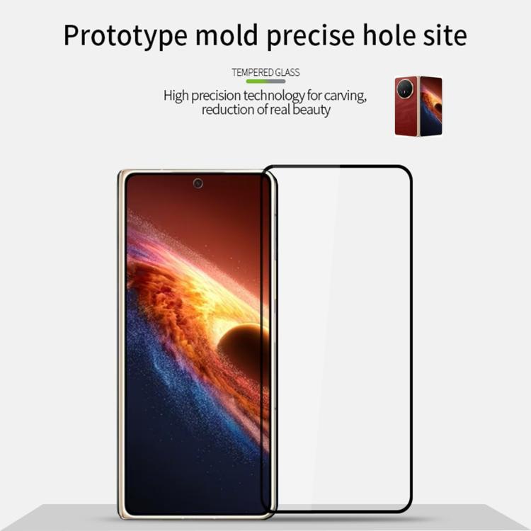 For Honor Magic V6 MOFI 9H 2.5D Full Screen Tempered Glass Film - Black
