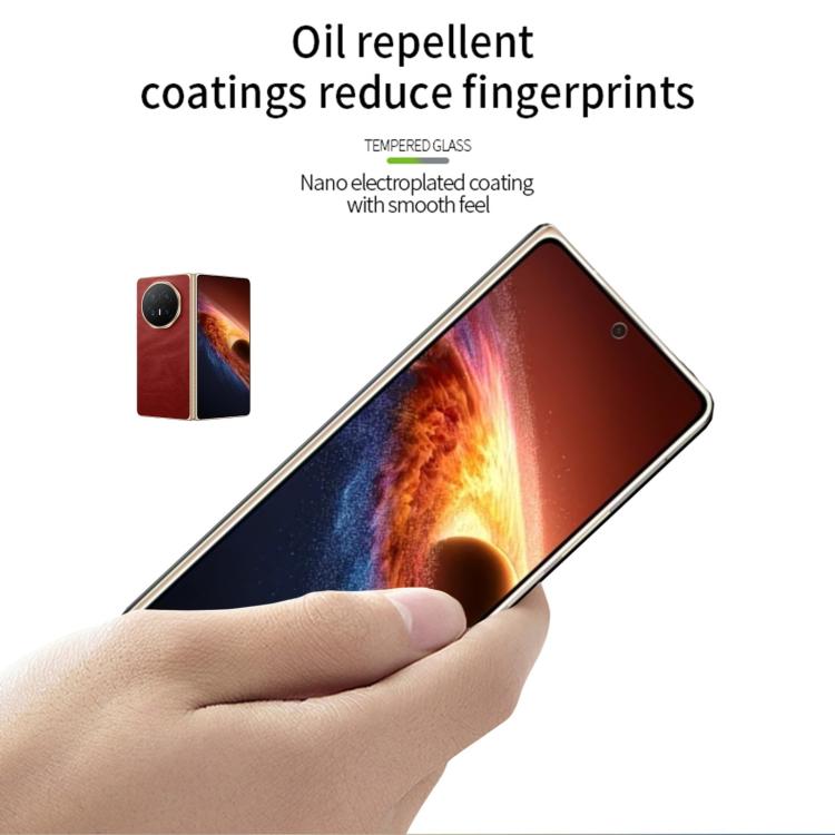 For Honor Magic V6 MOFI 9H 2.5D Full Screen Tempered Glass Film - Black