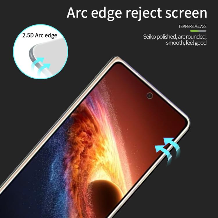 For Honor Magic V6 MOFI 9H 2.5D Full Screen Tempered Glass Film - Black