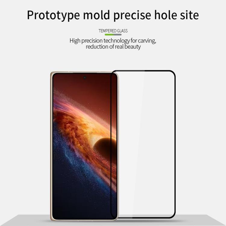 For Honor Magic V6 Unlock MOFI 9H 2.5D Full Screen Tempered Glass Film - Black