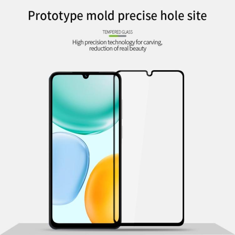For Honor Play 70C 4G MOFI 9H 2.5D Full Screen Tempered Glass Film - Black