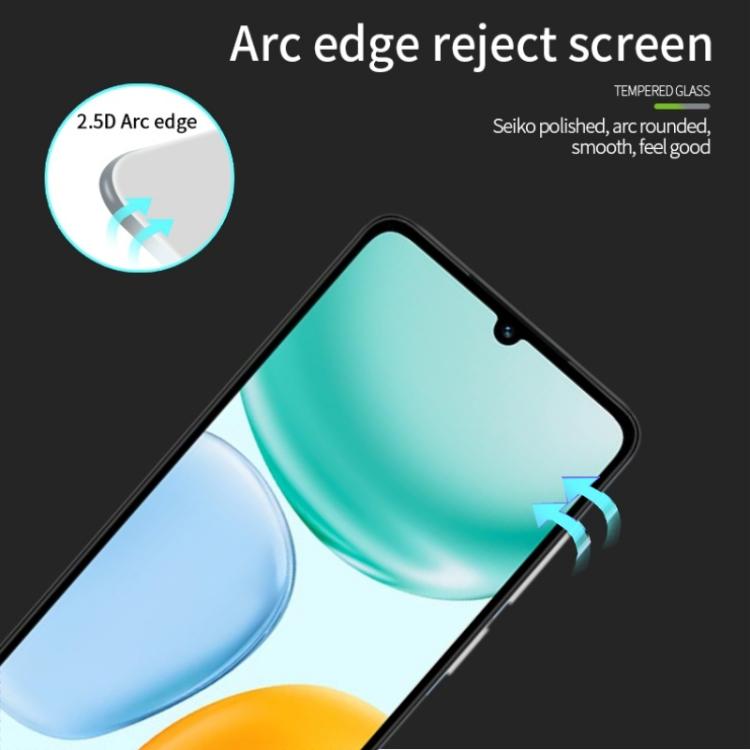 For Honor Play 70C 4G MOFI 9H 2.5D Full Screen Tempered Glass Film - Black