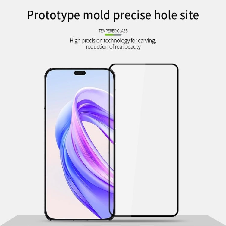 For Honor X50i+ / Play 8T Pro PINWUYO 9H 2.5D Full Screen Tempered Glass Film - Black
