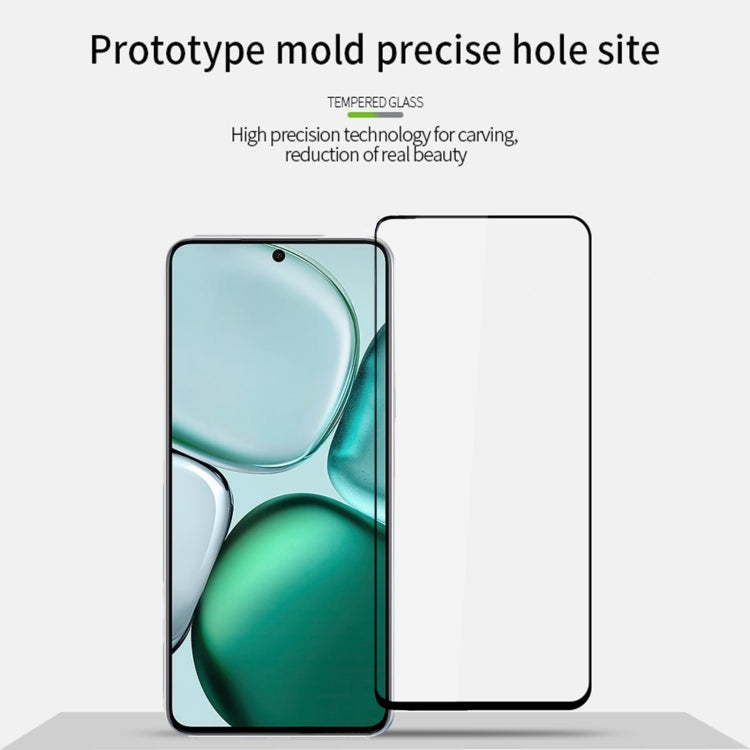 For Honor X9c Smart PINWUYO 9H 2.5D Full Screen Tempered Glass Film - Black