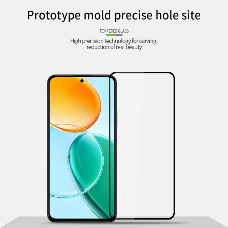 For Honor Play 9T PINWUYO 9H 2.5D Full Screen Tempered Glass Film - Black