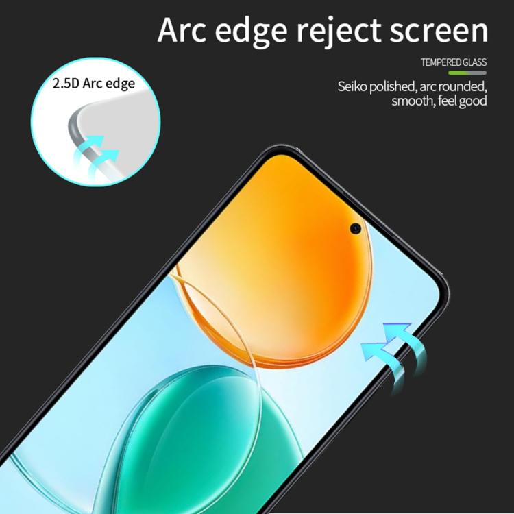 For Honor Play 9T PINWUYO 9H 2.5D Full Screen Tempered Glass Film - Black