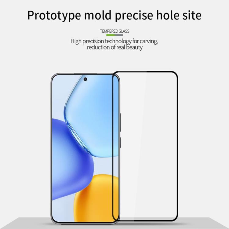 For Honor X60 GT PINWUYO 9H 2.5D Full Screen Tempered Glass Film - Black