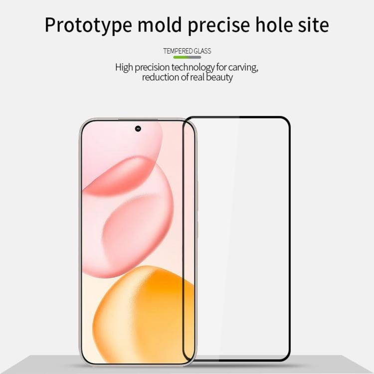 For Honor 400 Global 156.5mm PINWUYO 9H 2.5D Full Screen Tempered Glass Film - Black