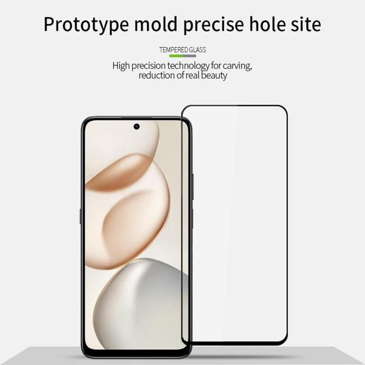 For Honor 400 Smart 5G PINWUYO 9H 2.5D Full Screen Tempered Glass Film - Black