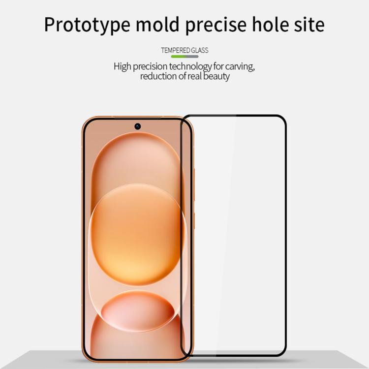 For Honor Magic8 Pro Air Unlock PINWUYO 9H 2.5D Full Screen Tempered Glass Film - Black