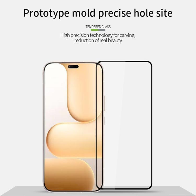 For Honor Play11 Plus 5G PINWUYO 9H 2.5D Full Screen Tempered Glass Film - Black