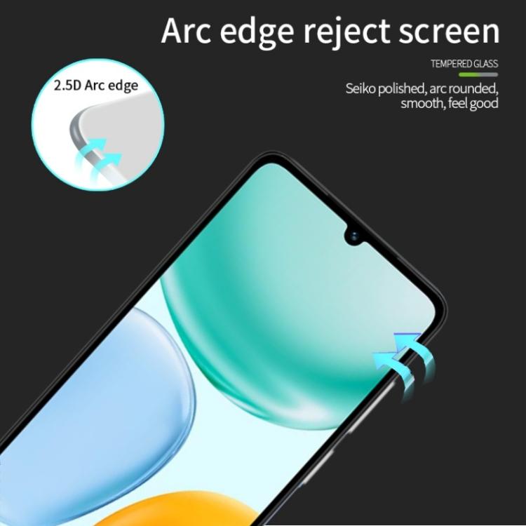 For Honor Play 70C 4G PINWUYO 9H 2.5D Full Screen Tempered Glass Film - Black