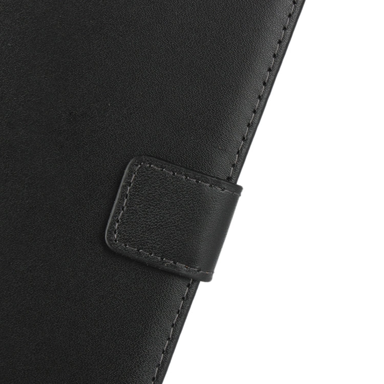 Leather Horizontal Flip Holster for Sony XZ4  ï¼Œwith Magnetic Clasp and Bracket and Card Slot and Wallet(Black)