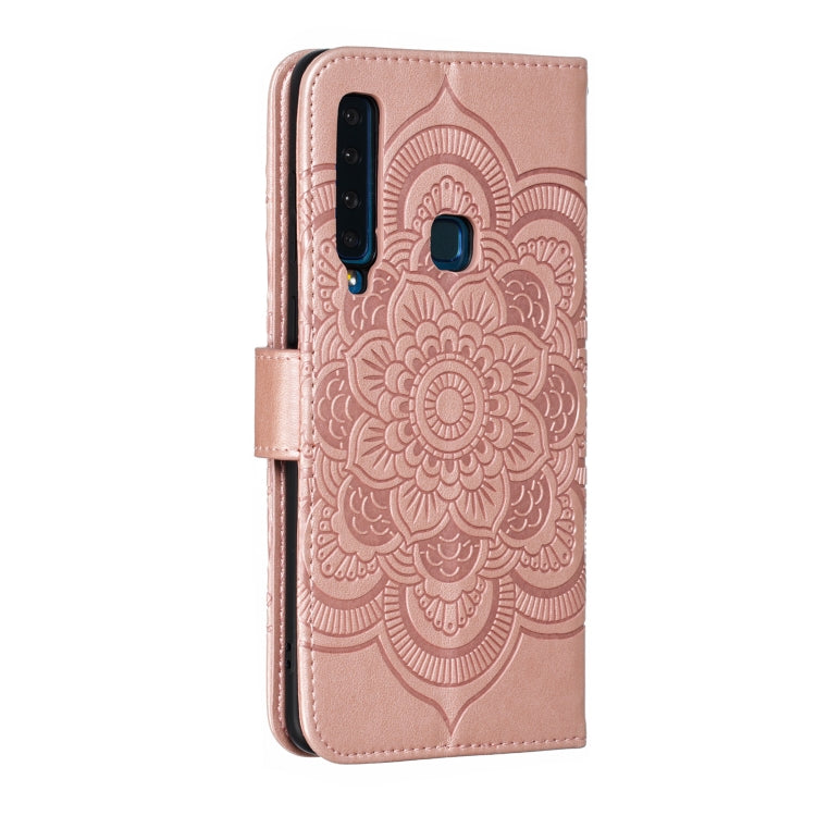 Mandala Embossing Pattern Horizontal Flip Leather Case for Galaxy A9 (2018) / A9 Star Pro (2018) / A9S & A9 PRO(2018) / A9200, with Holder & Card Slots & Wallet & Photo Frame &  Lanyard