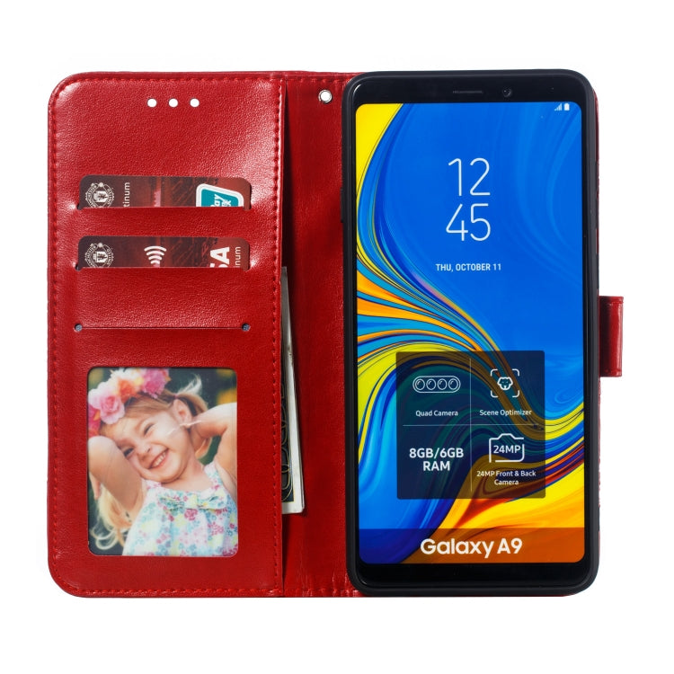 Mandala Embossing Pattern Horizontal Flip Leather Case for Galaxy A9 (2018) / A9 Star Pro (2018) / A9S & A9 PRO(2018) / A9200, with Holder & Card Slots & Wallet & Photo Frame &  Lanyard