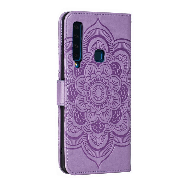 Mandala Embossing Pattern Horizontal Flip Leather Case for Galaxy A9 (2018) / A9 Star Pro (2018) / A9S & A9 PRO(2018) / A9200, with Holder & Card Slots & Wallet & Photo Frame &  Lanyard