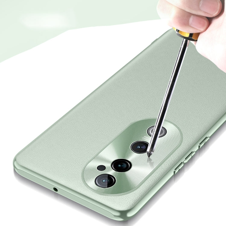 For vivo S19 Plain-Leather All-inclusive Shockproof Phone Case
