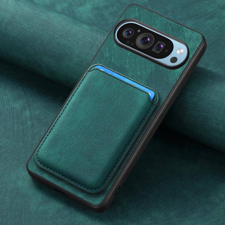 For Google Pixel 9/9 Pro Retro Leather Card Bag Magnetic Phone Case
