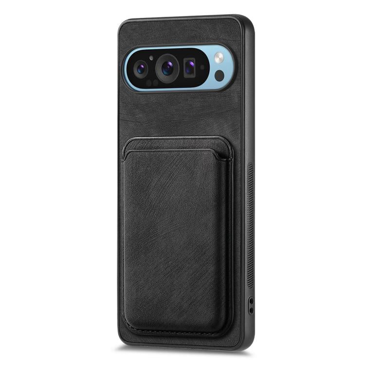 For Google Pixel 9 Pro XL Retro Leather Card Bag Magnetic Phone Case