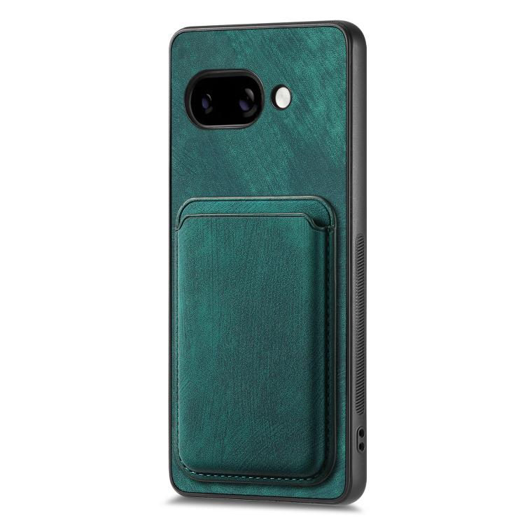 For Google Pixel 9A Retro Leather Card Bag Magnetic Phone Case
