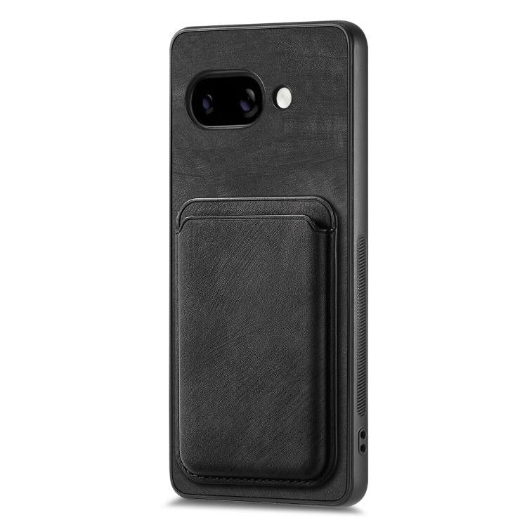 For Google Pixel 9A Retro Leather Card Bag Magnetic Phone Case