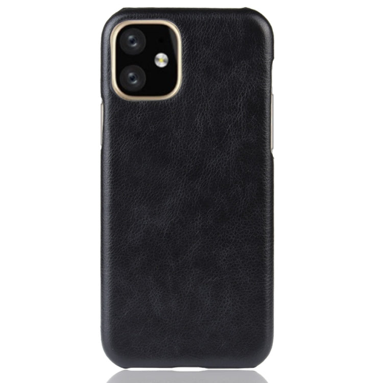 Shockproof Litchi Texture PC + PU Case For Apple iPhone 11