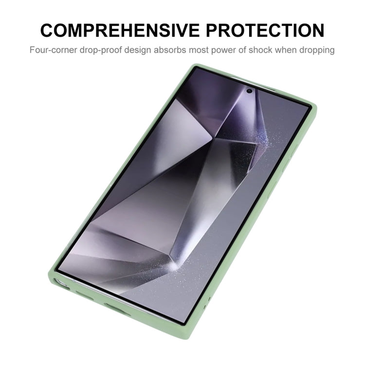 For Samsung Galaxy S25 Ultra 5G ENKAY Liquid Silicone Soft Shockproof Phone Case