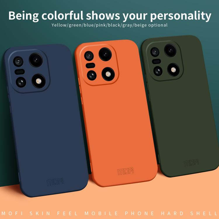 For OnePlus 15 MOFI Qin Series Skin Feel All-inclusive PC Phone Case