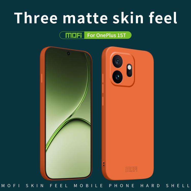 For OnePlus 15T MOFI Qin Series Skin Feel All-inclusive PC Phone Case