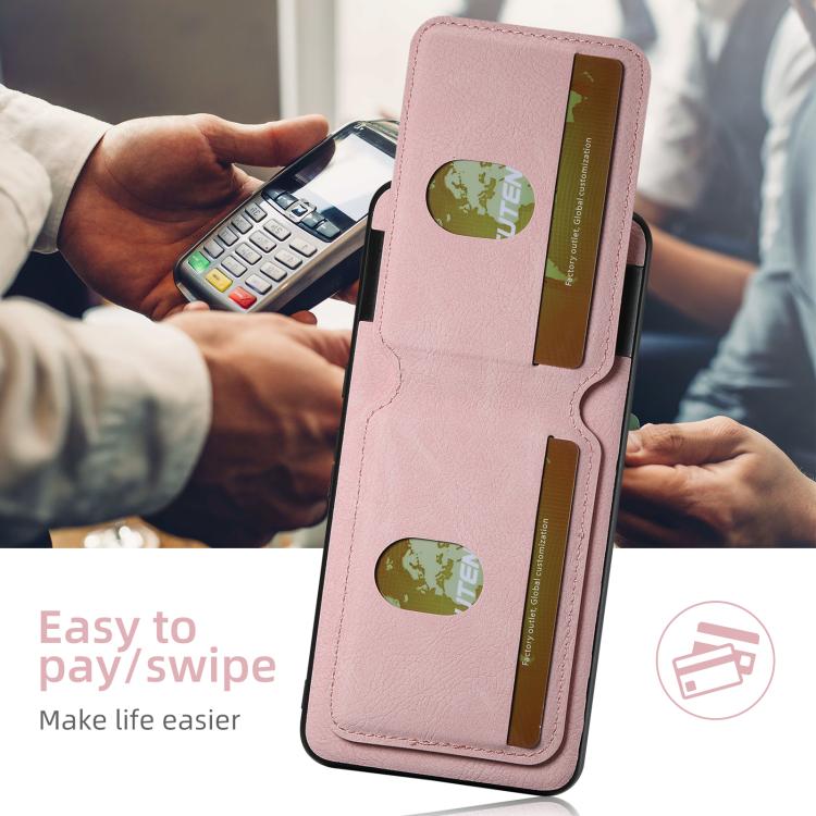 For Google Pixel 9 Pro Suteni H02 Litchi Leather Card Wallet Stand Back Phone Case
