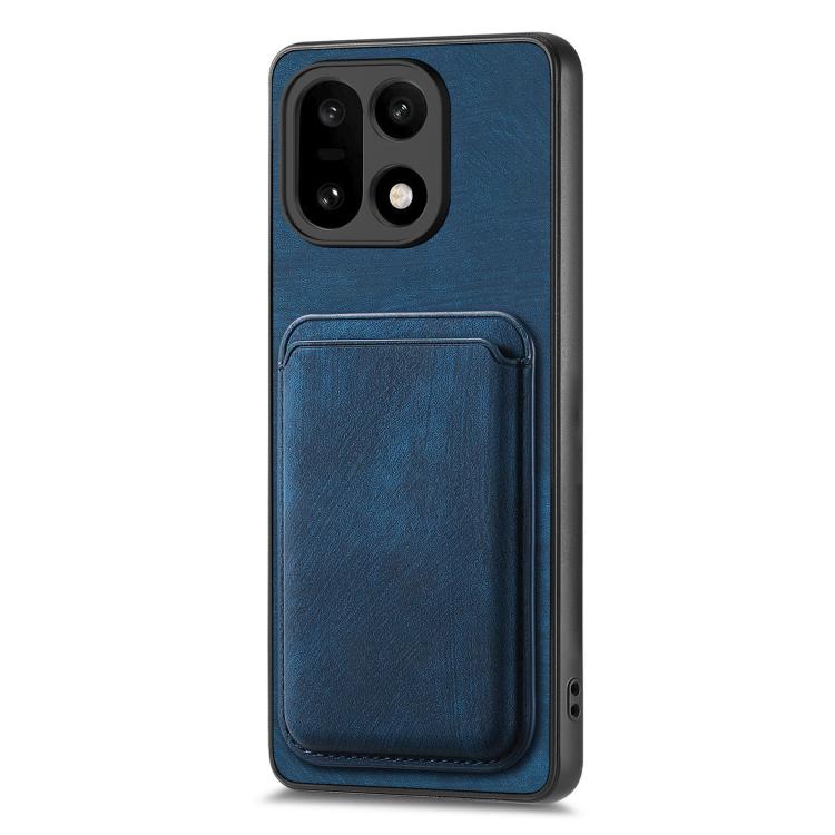 For OnePlus 15 Retro Leather Card Bag Magnetic Phone Case