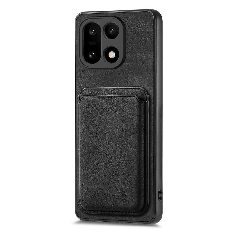 For OnePlus 15 Retro Leather Card Bag Magnetic Phone Case