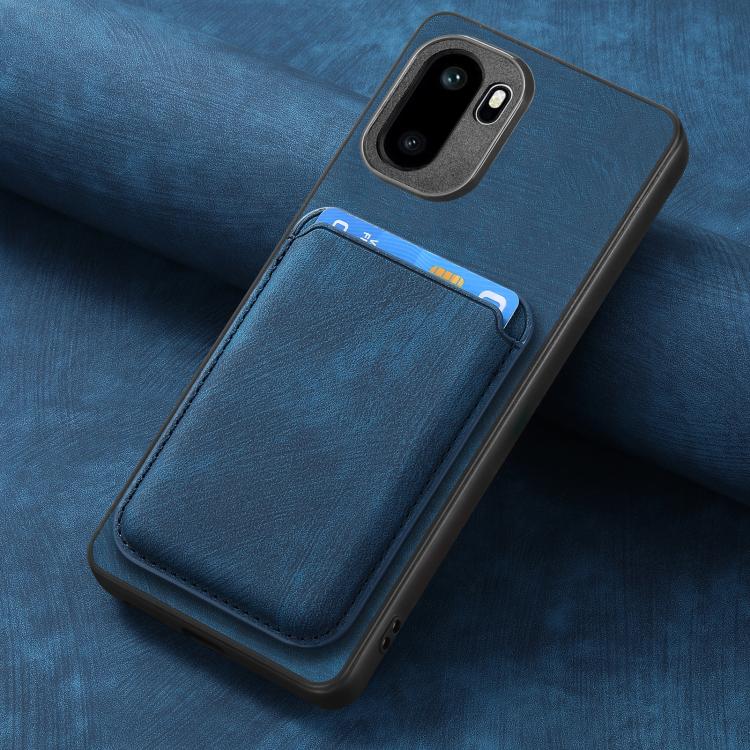 For OnePlus Ace 6 / 6T / 15R Retro Leather Card Bag Magnetic Phone Case